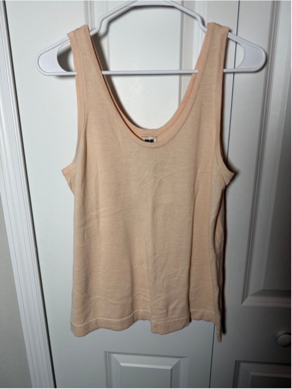 Anne Klein Tank Top Size M Beige NWT